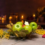 Фруктовница металлическая 304-032 ширина 24см - фото 243056