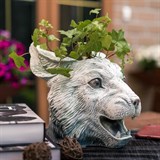 Кашпо Рысь  U09350-BT полистоун цв.под бетон - фото 243068 Кашпо Рысь  U09350-BT полистоун цв.под бетон - фото 243068