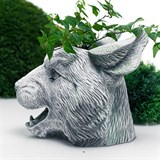 Кашпо Рысь  U09350-BT полистоун цв.под бетон - фото 243071 Кашпо Рысь  U09350-BT полистоун цв.под бетон - фото 243071