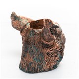 Кашпо Рысь  US09350 полистоун цв.под бронзу - фото 243097 Кашпо Рысь  US09350 полистоун цв.под бронзу - фото 243097