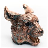 Кашпо Рысь  US09350 полистоун цв.под бронзу - фото 243098 Кашпо Рысь  US09350 полистоун цв.под бронзу - фото 243098