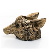 Кашпо Лиса  U09349-G полистоун цв.золото - фото 243118 Кашпо Лиса  U09349-G полистоун цв.золото - фото 243118