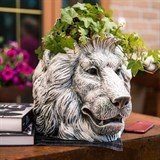 Кашпо Лев U09348-BT полистоун цв.бетон - фото 243133 Кашпо Лев U09348-BT полистоун цв.бетон - фото 243133