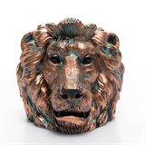 Горшок Лев US09348 полистоун цв.под бронзу - фото 243158 Горшок Лев US09348 полистоун цв.под бронзу - фото 243158