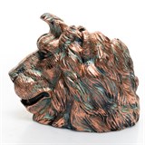 Горшок Лев US09348 полистоун цв.под бронзу - фото 243160 Горшок Лев US09348 полистоун цв.под бронзу - фото 243160