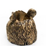 Горшок Медведь U09347-G полистоун цв.золото - фото 243183 Горшок Медведь U09347-G полистоун цв.золото - фото 243183