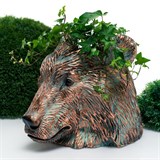 Кашпо Медведь US09347 полистоун цв. под бронзу - фото 243188 Кашпо Медведь US09347 полистоун цв. под бронзу - фото 243188