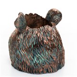 Кашпо Медведь US09347 полистоун цв. под бронзу - фото 243192 Кашпо Медведь US09347 полистоун цв. под бронзу - фото 243192