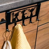 Держатель навесной с 5 крючками - фото 243246