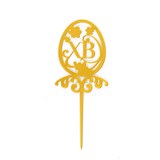 Пасхальный декор 750-007 металл - фото 243268