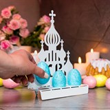 Декор для пасхальных яиц 750-016 металл - фото 243278 Декор для пасхальных яиц 750-016 металл - фото 243278