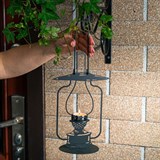 Подсвечник декоративный Лампа металл - фото 243309