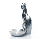 Подставка для украшений Кошка полистоун цв.серебро - фото 243321 Подставка для украшений Кошка полистоун цв.серебро - фото 243321