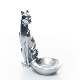 Подставка для украшений Кошка полистоун цв.серебро - фото 243324 Подставка для украшений Кошка полистоун цв.серебро - фото 243324