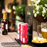 Подставка бутылочница 304-201 металл - фото 243383