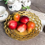 Фруктовница металлическая 304-006 d=29 см - фото 243418