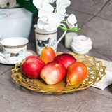 Фруктовница металлическая 304-006 d=29 см - фото 243419