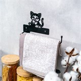 Вешалка настенная  Котёнок для полотенца 300-057 - фото 243432 Вешалка настенная  Котёнок для полотенца 300-057 - фото 243432