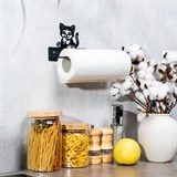 Вешалка настенная  Котёнок для полотенца 300-057 - фото 243434 Вешалка настенная  Котёнок для полотенца 300-057 - фото 243434