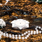 Подсвечник металлический  для одной свечи - фото 243524