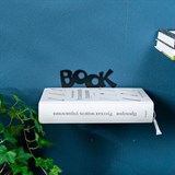 Настенная полка для книг невидимка - фото 243571