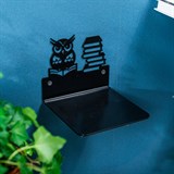 Полка невидимая для книг Сова - фото 243582