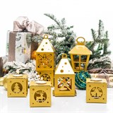 Подсвечники Рождество и Новый год, комплект 3 шт - фото 243622