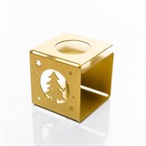 Подсвечники Рождество и Новый год, комплект 3 шт - фото 243624