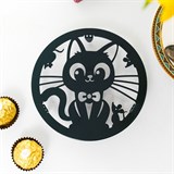 Подставка Черный кот под горячее 300-128  из металла - фото 243636 Подставка Черный кот под горячее 300-128  из металла - фото 243636