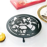 Подставка под горячее 300-129 Черный кот - фото 243644 Подставка под горячее 300-129 Черный кот - фото 243644