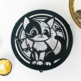 Подставка под горячее 300-129 Черный кот - фото 243645 Подставка под горячее 300-129 Черный кот - фото 243645