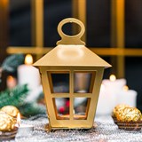 Подсвечник Фонарь новогодний , металл - фото 243669