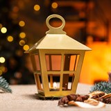 Подсвечник Фонарь новогодний , металл - фото 243671