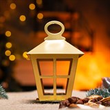 Подсвечник Фонарь новогодний , металл - фото 243675