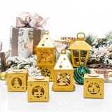 Подсвечник праздничный Фонарь из металла для одной свечи - фото 243694