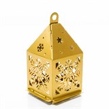 Подсвечник праздничный Фонарь из металла для одной свечи - фото 243695