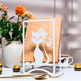 Подставка для кухонных досок Кошечка 300-201 - фото 243698