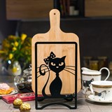 Подставка для кухонных досок Кошечка 300-201 - фото 243706