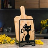 Подставка для кухонных досок Кошечка 300-201 - фото 243707