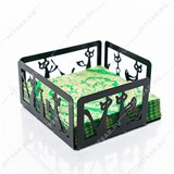 Салфетница металлическая 703-047 настольная Черные Коты - фото 243781