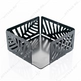 Салфетница металлическая 703-048 настольная Листья - фото 243786