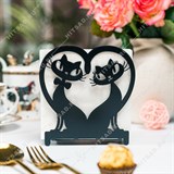 Салфетница металлическая 703-049 Влюблённые Коты - фото 243787