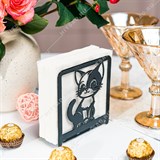 Салфетница на стол 703-051 Чёрный Кот - фото 243802