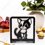 Салфетница на стол 703-051 Чёрный Кот - фото 243803