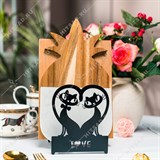 Подставка для досок с крючками 300-230 Влюблённые Коты - фото 243836