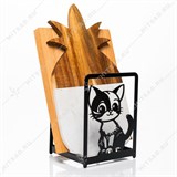 Подставка для досок с крючками 300-229 Чёрный Кот - фото 243848