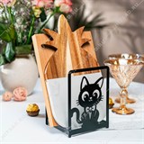 Подставка для досок с крючками 300-228 Чёрный Кот - фото 243852