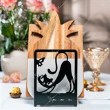 Подставка для досок с крючками 300-232 Кошка с бабочкой - фото 243860