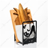 Подставка для досок с крючками 300-232 Кошка с бабочкой - фото 243863