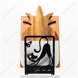 Подставка для досок с крючками 300-232 Кошка с бабочкой - фото 243864